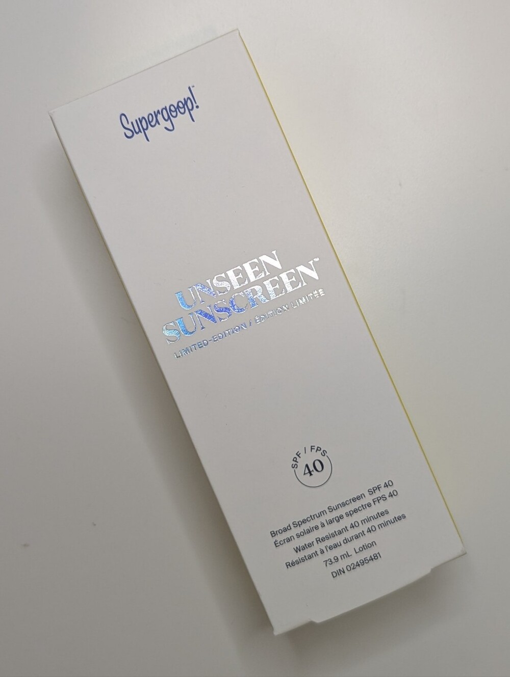 BNIB Supergoop! Unseen Sunscreen